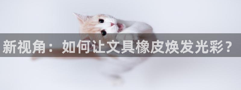 AG九游会登录官网：新视角：如何让文具橡