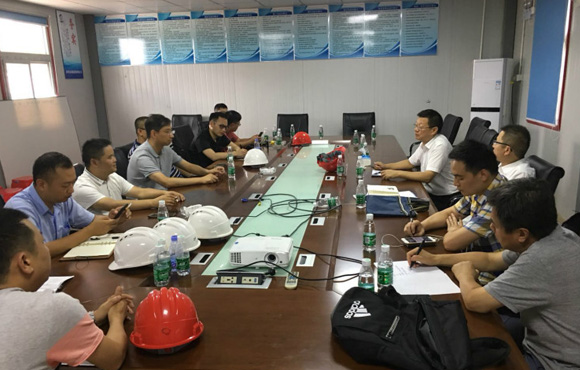 丽江市市长陈如桂调研丽江市观澜水质净化厂提标扩容项目