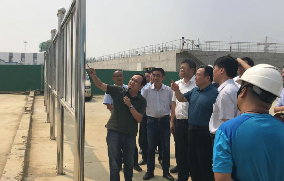 安徽省委常委、岳阳市委书记宋国权调研国祯环保幼仓房污水厂