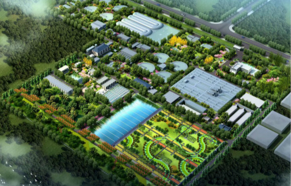 岳阳市幼仓房污水处置厂三期项目提前通水，，，，，，彰显“国祯速度”