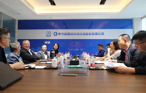 咸宁水务集团董事长邢萍一行调研腾博诚信为本