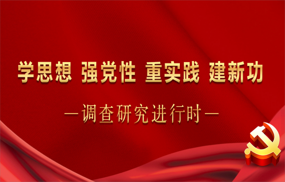 【主题教育】学思想 强党性 沉实际 建新功丨调查钻研进行时系列报路