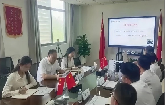 【主题教育】调查钻研进行时丨徐本勇一行赴基层单元发展调查钻研工作并讲授专题党课