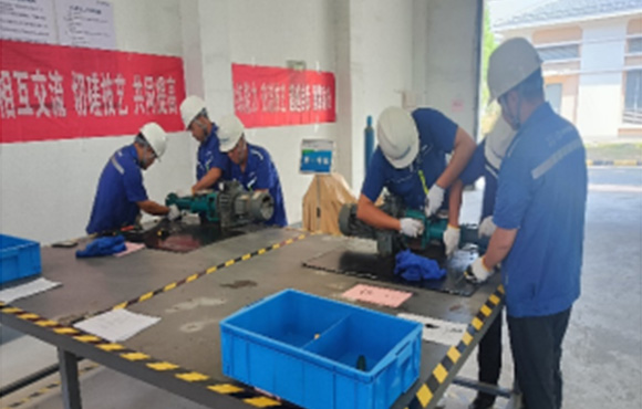 提质增效年丨皖南区域公司发展设备培训会暨设备技术大赛