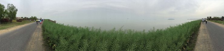 国祯环保-欢乐国祯环湖毅行沿途景致